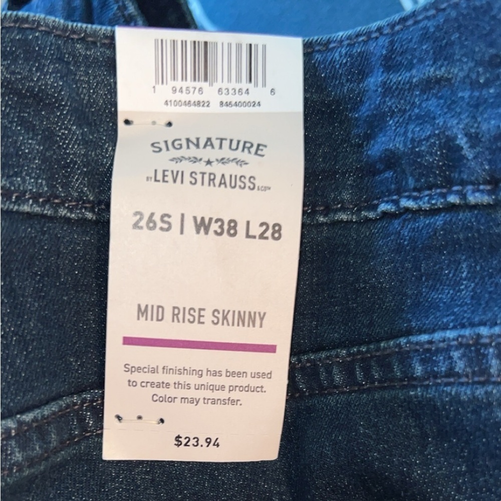 Mid Rise Skinny Jeans- 26S - Picture 7 of 7